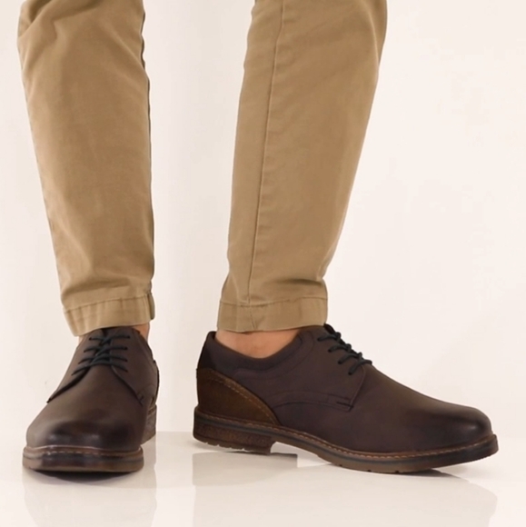 Classic Brown Leather Oxfords for Men